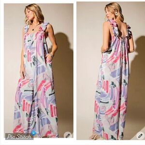 Kori Anerica Picasso Wide Leg Jumpsuit